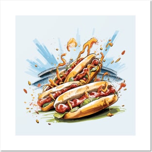 Hot dog Posters and Art